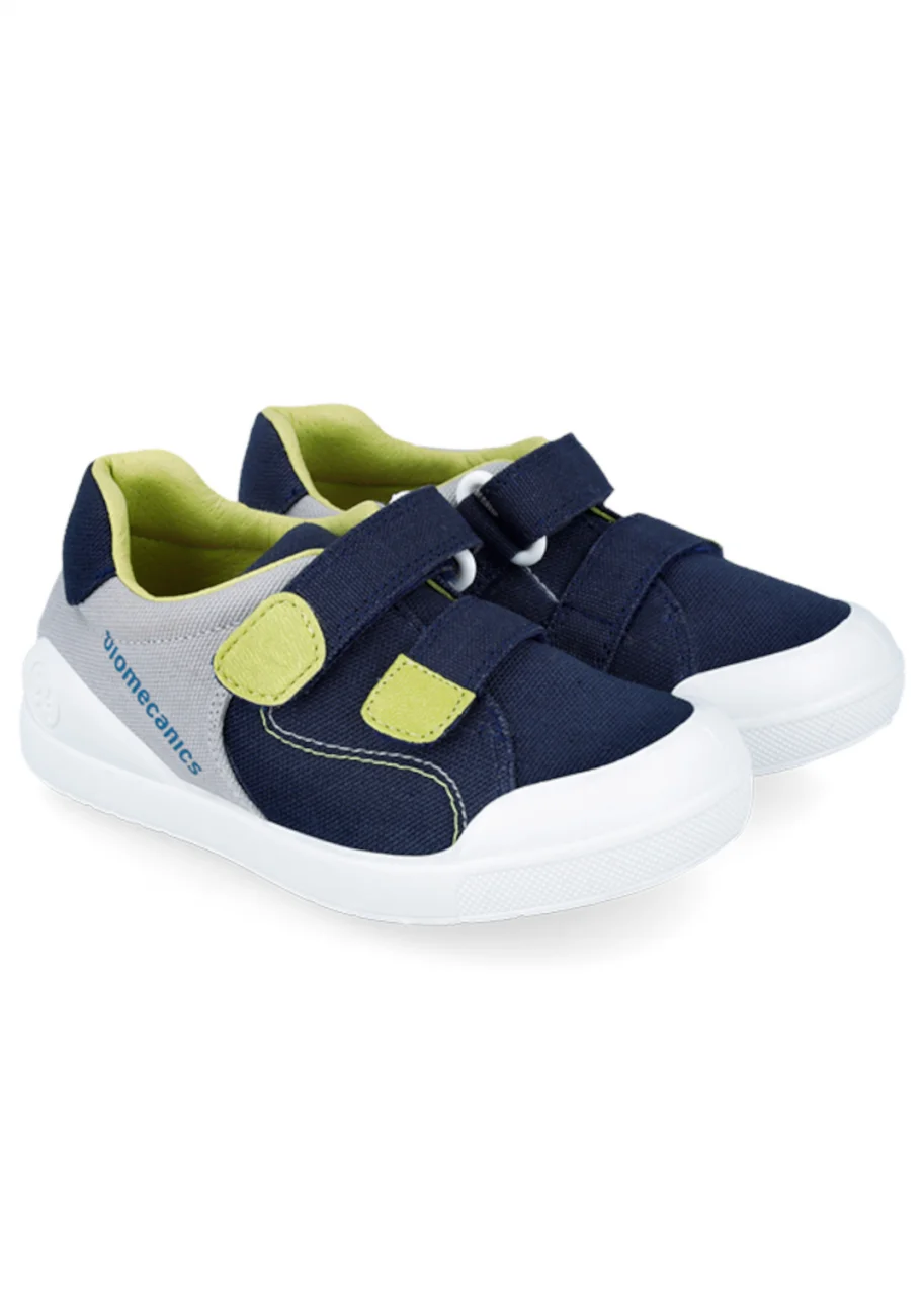 Scarpe Sneakers Azul per bambini in cotone ergonomici e naturali