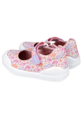Ergonomic and natural cotton ballerina shoes for girls_109668