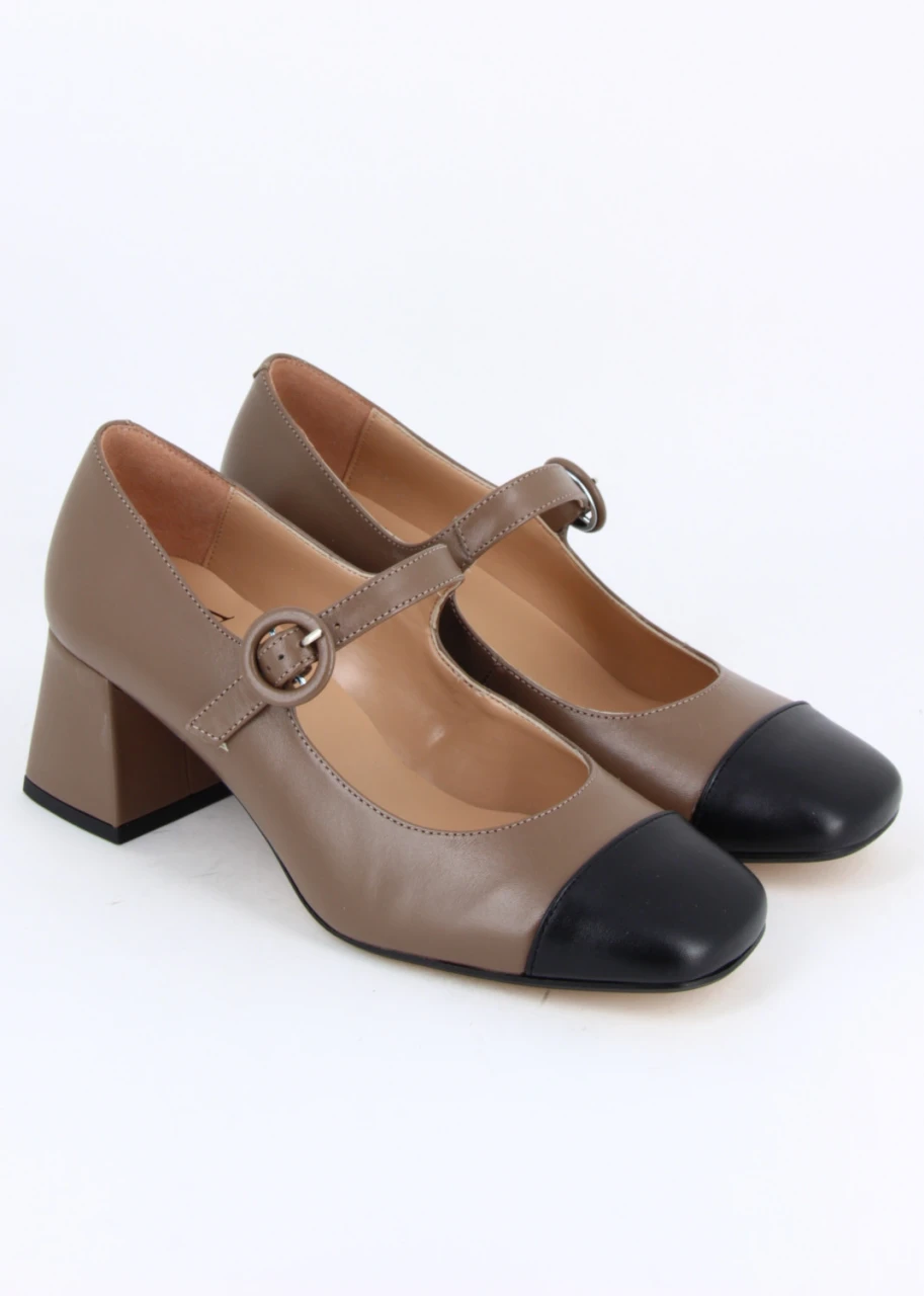 Lexia Black Women's Shoes in Natural Leather